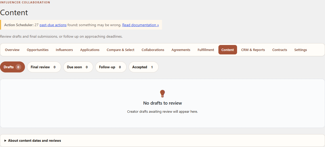 Content in Leanmerce Influencer Collaboration