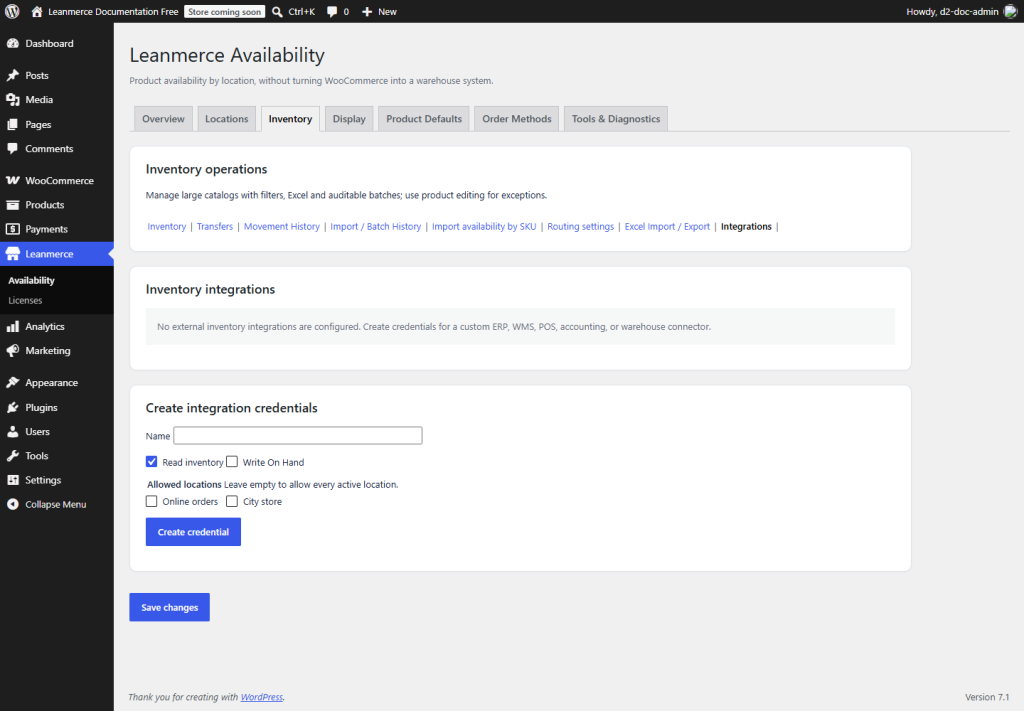 pro-integration-credential-form