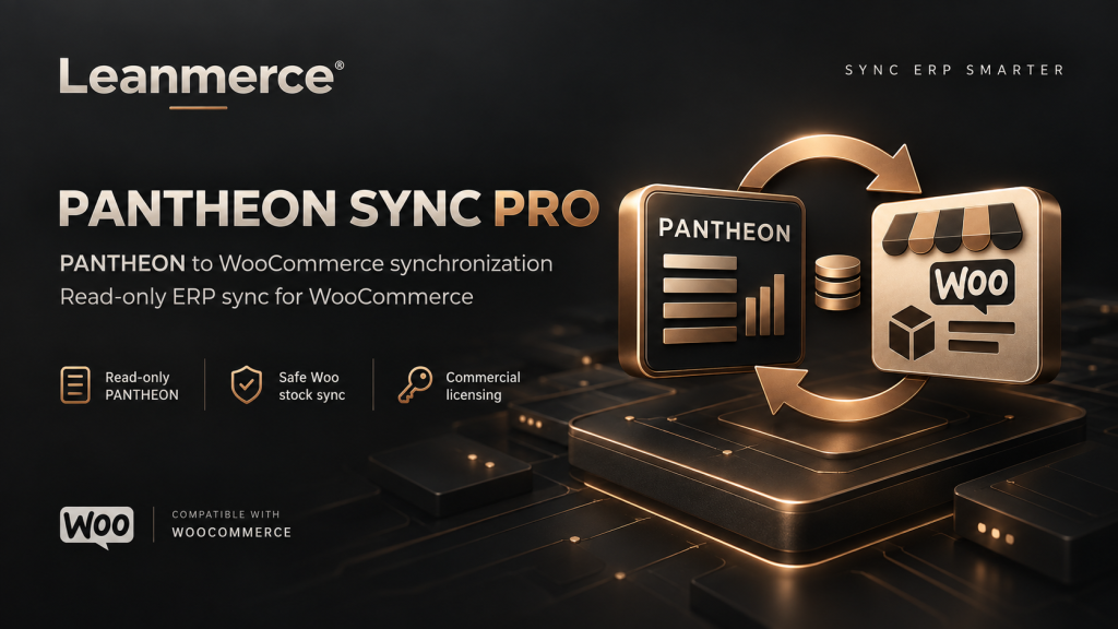 Leanmerce PANTHEON Sync PRO — PANTHEON to WooCommerce synchronization